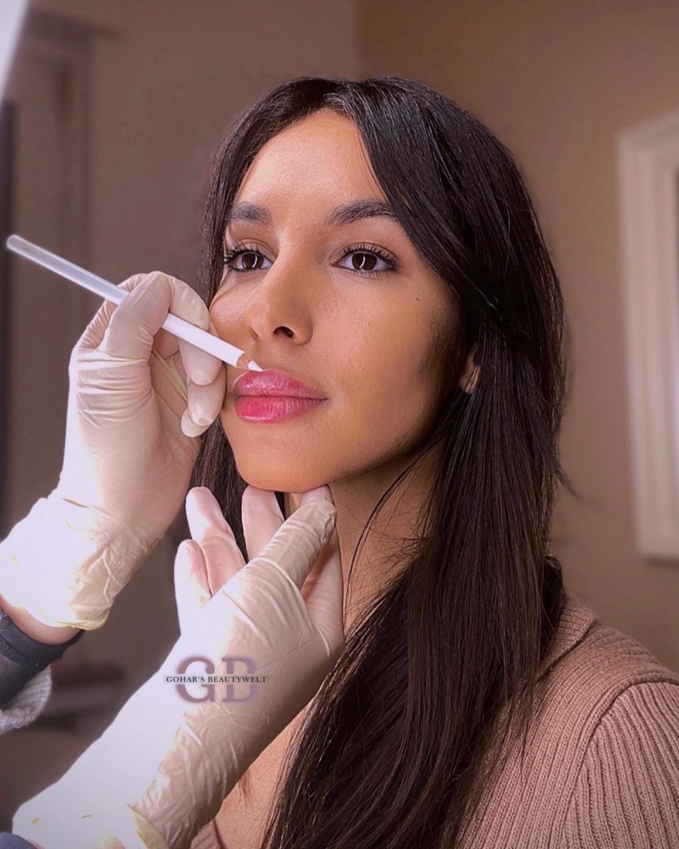 Lippenpigmentierung Aquarelllipps