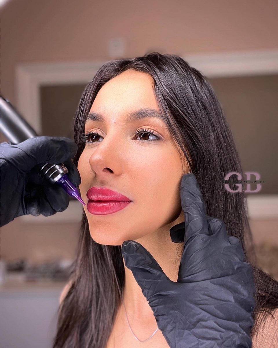 Lippenpigmentierung Aquarelllipps